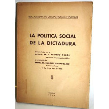 LA POLÍTICA SOCIAL DE LA DICTADURA