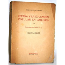 ESPAÑA Y LA EDUCACIÓN POPULAR EN AMÉRICA