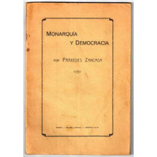 MONARQUÍA Y DEMOCRACIA (Notas sobre un programa democrático)