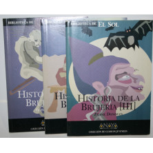 HISTORIA DE LA BRUJERÍA.  3 TOMOS