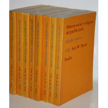 HISTORIA SOCIAL Y RELIGIOSA DEL PUEBLO JUDÍO. 8 TOMOS