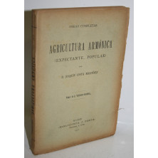 AGRICULTURA ARMÓNICA (EXPECTANTE, POPULAR)