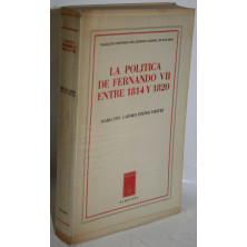 LA POLÍTICA DE FERNANDO VII ENTRE 1814 Y 1820