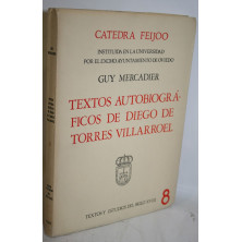 TEXTOS AUTOBIOGRÁFICOS DE DIEGO DE TORRES VILLARROEL