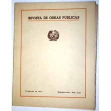 REVISTA DE OBRAS PUBLICAS. Fundada en 1853