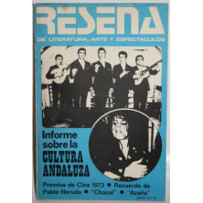 RESEÑA DE LITERATURA, ARTE Y ESPECTÁCULOS