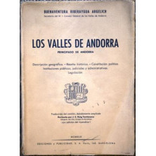 Los Valles de Andorra. Principado de Andorra. Recopilación Histórica